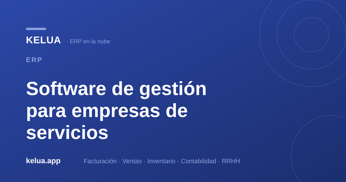Software de gestión para empresas de servicios: guía 2026
